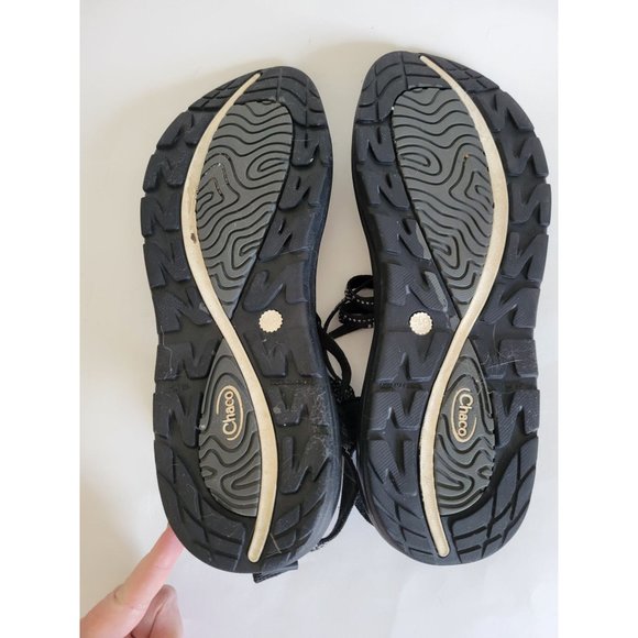 Chaco Womens Z/Volv X black hiking Sport Outdoor Waterproof sandals size 11 - Picture 6 of 6